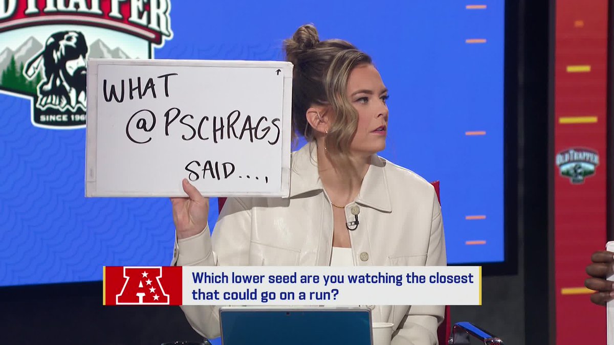 gmfb's tweet image. Which AFC lower-seed can make the deepest playoff run? 🤔

Our crew agrees on one team in particular... ⚡️