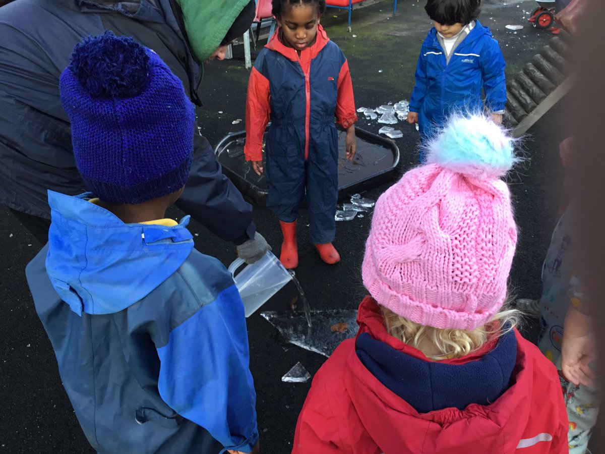 St Cuthbert’s Nursery (@stcuthnursery) on Twitter photo Outside exploring the ice. We found that pouring cold water over the ice caused the water to evaporate and disappear. Looking forward to trying different experiments about evaporation this week. <a href="/SLCEarlyLearn/">SLC Early Learning</a> #beingme #Outdoorplay Outside exploring the ice. We found that pouring cold water over the ice caused the water to evaporate and disappear. Looking forward to trying different experiments about evaporation this week. <a href="/SLCEarlyLearn/">SLC Early Learning</a> #beingme #Outdoorplay