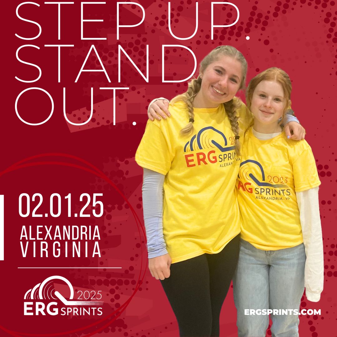 We've got a lot of volunteer shifts left to fill before race day! A successful Erg Sprints depends on 200+ volunteers, like YOU! All adults and students can sign-up and any help is appreciated. Volunteers get a free 2025 Erg Sprints t-shirt! ergsprints.com/volunteer