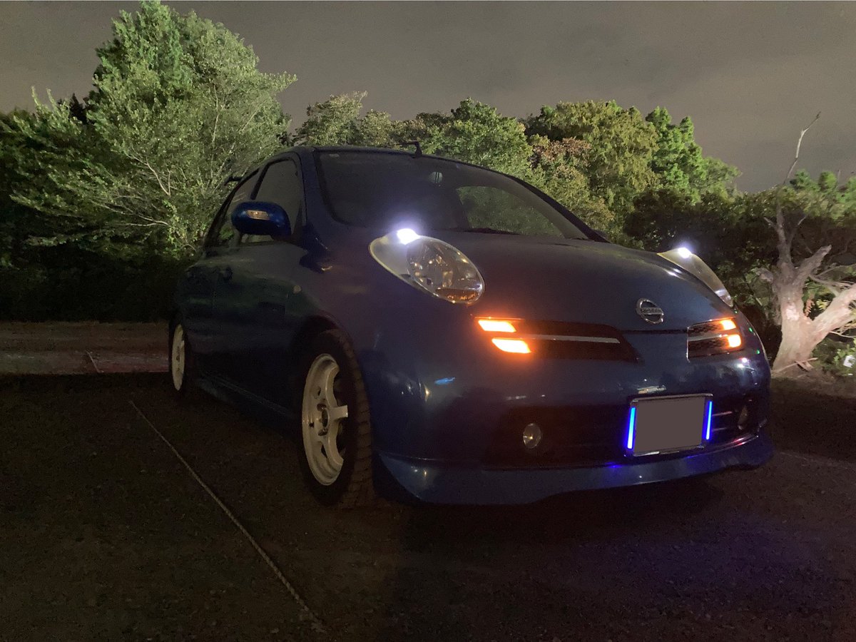 mottiy12sr's tweet photo. 固定ツイ更新じゃオラ
なんかめちゃくちゃオプションマシマシなマーチです。
変です。キモイです。自覚してます。
屋根ハゲてます。泣きそうです😢
オイル食い、始めました。
目標ですか？？　
アイデンティティ全開で大切に乗ります😤 https://t.co/I1LT6NH9xB