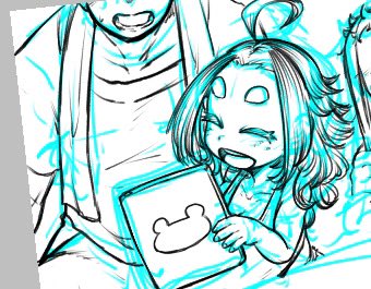 爆乳症描いてる 