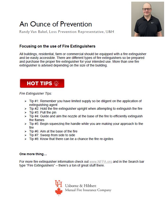 Usborne & Hibbert Mutual Fire Insurance Company tweet media