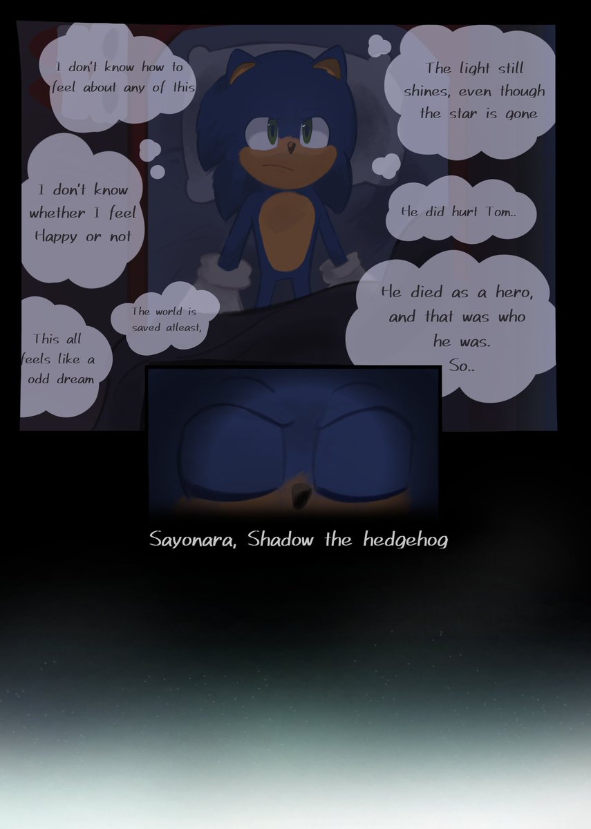 _Rkaede's tweet photo. Sonic movie 3 comic 4/6 (I rushed a bit)
#Sonic #Sonicthehedgehog #SonicMovie3 #ShadowTheHedgehog #Sonicfanart https://t.co/zQ3OTfSvja