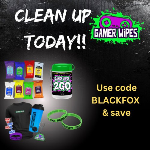 GLYTCH | BLACKFOX (@blackfox87fps) on Twitter photo I am telling yall facts here!
<a href="/GamerWipesGG/">GamerWipes</a> has been truthfully a life saver!
Been cleaning up after the sickness and they had EXTREME WIPES for antibacterial that I'm using along with DESK WIPES, MONITOR WIPES, MICE WIPES, & MORE!
Don't have a nasty or ICKY room and clean I am telling yall facts here!
<a href="/GamerWipesGG/">GamerWipes</a> has been truthfully a life saver!
Been cleaning up after the sickness and they had EXTREME WIPES for antibacterial that I'm using along with DESK WIPES, MONITOR WIPES, MICE WIPES, & MORE!
Don't have a nasty or ICKY room and clean