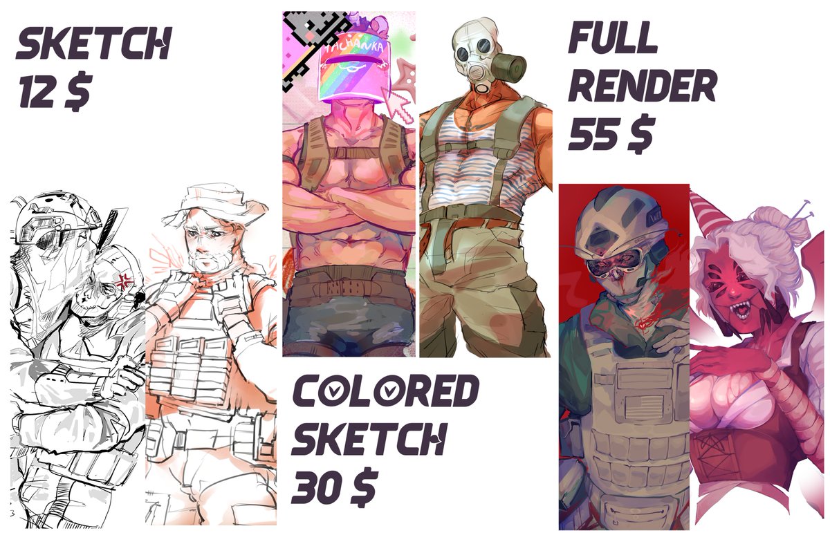 WED 💥COMMISSIONS OPEN💥 tweet media