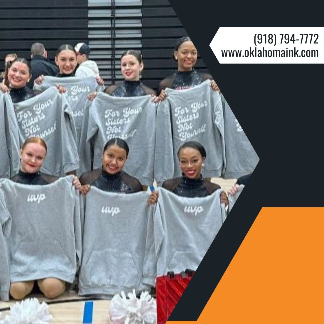 Big ideas, bold designs, and happy customers—that’s what we’re all about at Oklahoma Ink! Take a look at these freshly printed shirts. Whether it's for your team, event, or brand, we’re here to bring your vision to life.

#oklahomaink #okink #customshirts #screenprinting