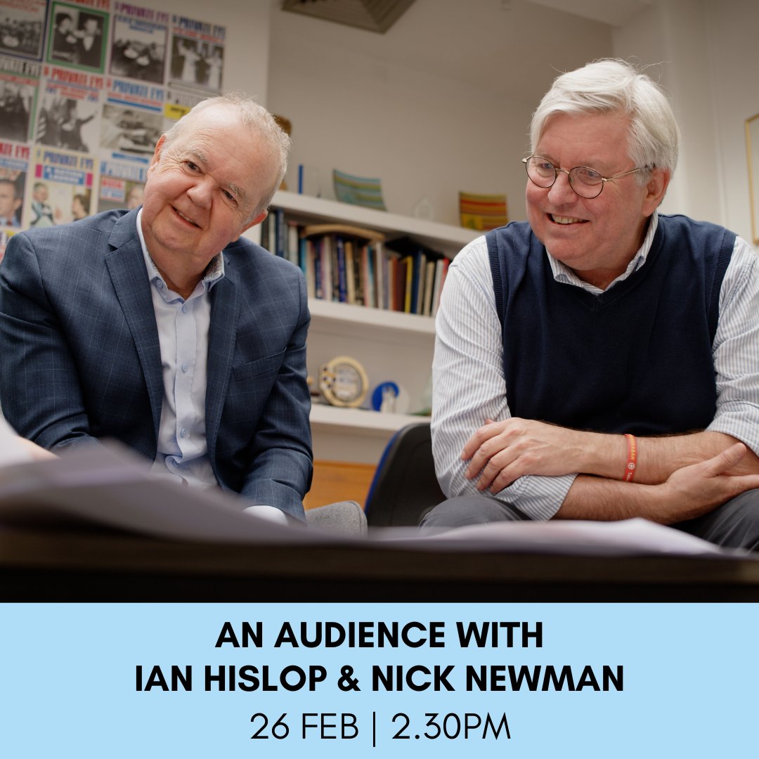 Join us for a very special one-off fundraising event, as renowned writers and masters of satire Ian Hislop &amp; Nick Newman take to the Watermill stage to offer a very frank and funny insight into their careers, their long-standing history with the Watermill and in particular, their
