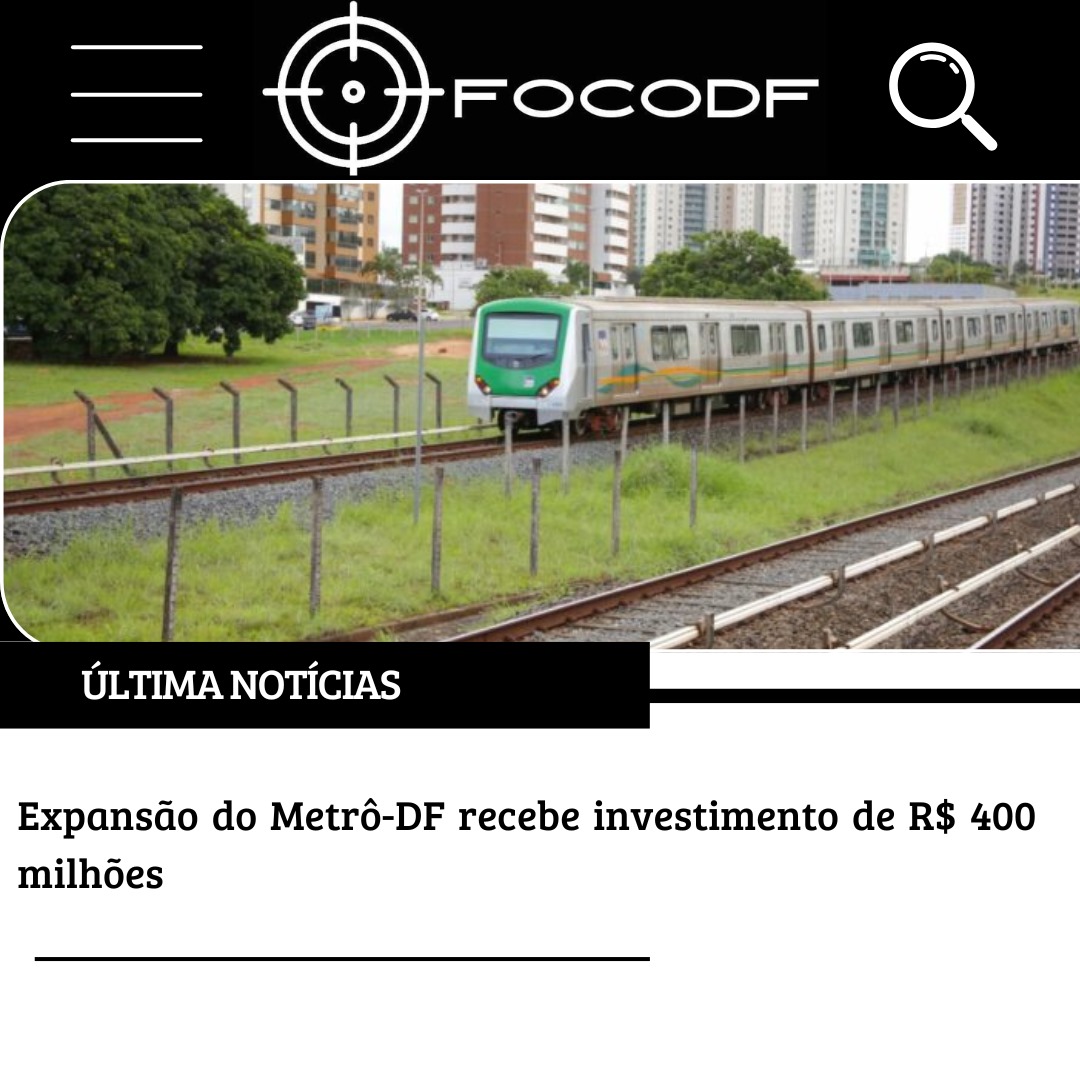FocoDf_'s tweet image. Mais mobilidade para o DF! 🚇💙 
O Metrô-DF receberá um investimento de R$ 400 milhões para expansão e modernização, garantindo transporte público mais eficiente e confortável para a população. 

#MobilidadeUrbana #MetroDF #InvestimentoNoFuturo