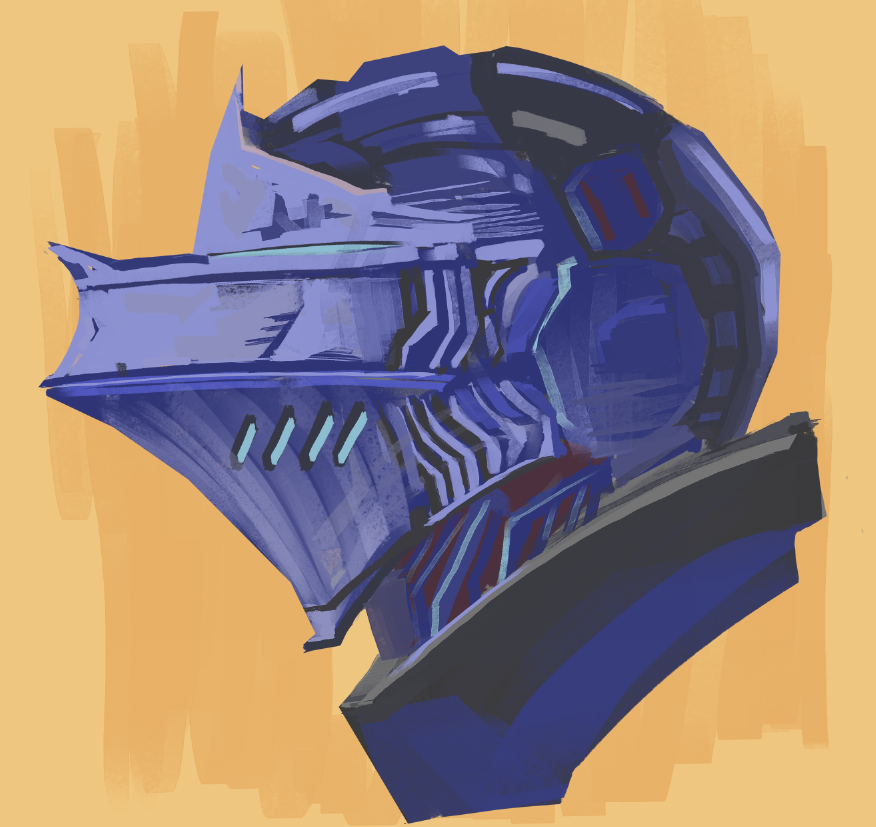paw_draws's tweet photo. Focused on testing the brushes and colors (while catching up on other works) 

#digitalart #scifi #robot https://t.co/CuzpTA5MUL