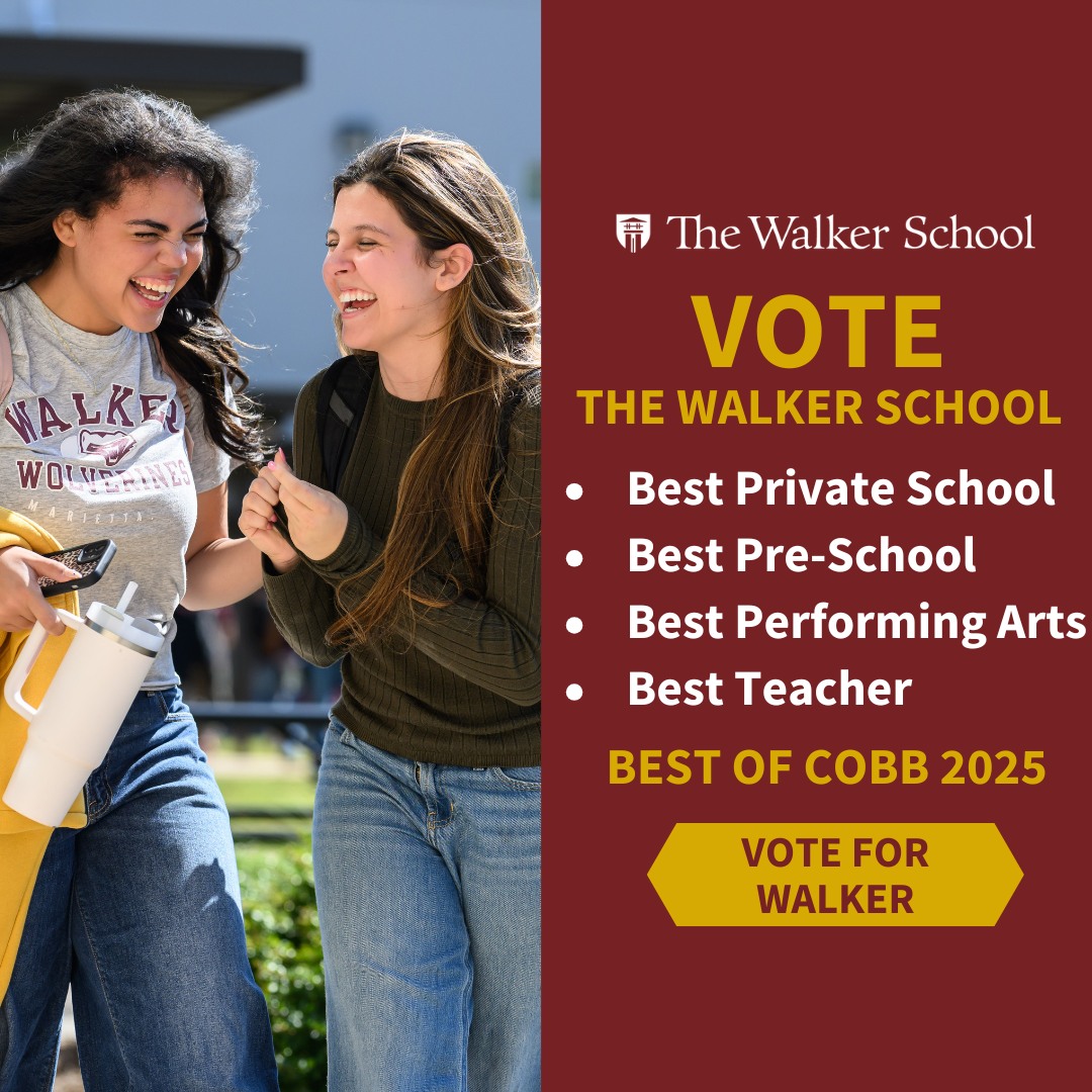 Best of Cobb voting ends tomorrow! Vote for The Walker School for Best Private School, Best Pre-School, Best Performing Arts and Best Teacher. mdjonline.com/cobblife/besto…
#OneWalker