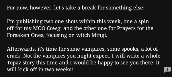 Susimau_s's tweet photo. Catching up everyone who doesn't read melf! Cowgi 🐮💖 in three days, witchgi 🕷🌙  in a week https://t.co/P0yVipqdwU