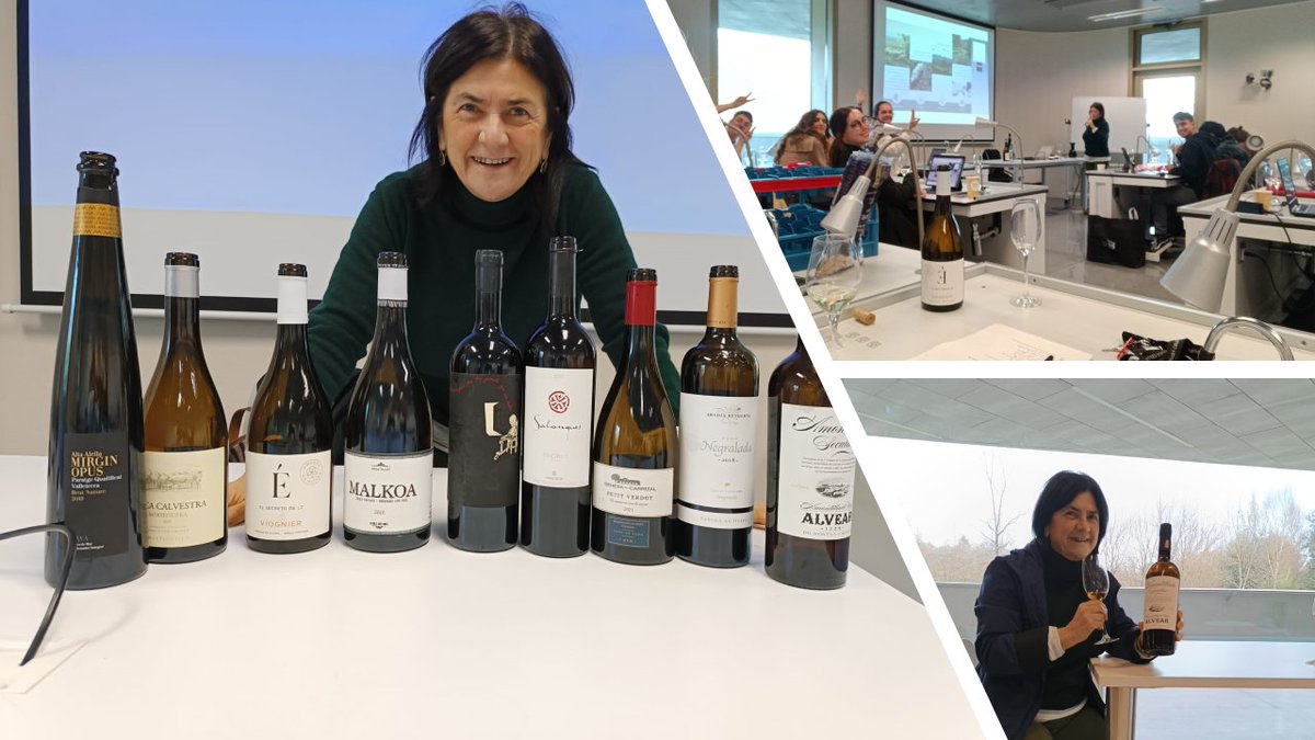 Primera cata de 2025 con Ana Martín, Enóloga de <a href="/Astobizawine/">Astobiza</a> en el <a href="/bculinary/">BasqueCulinaryCenter</a>.
¡Gracias!