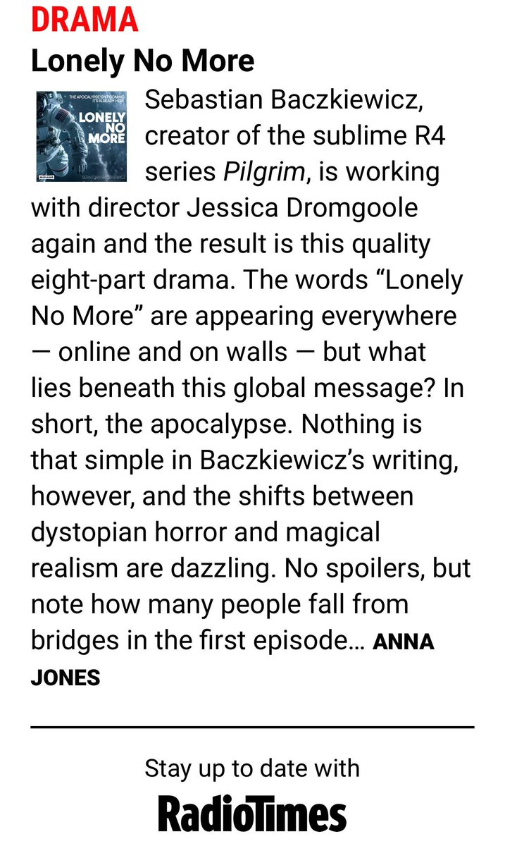 Dazzling #LonelyNoMore on all podcast platforms...