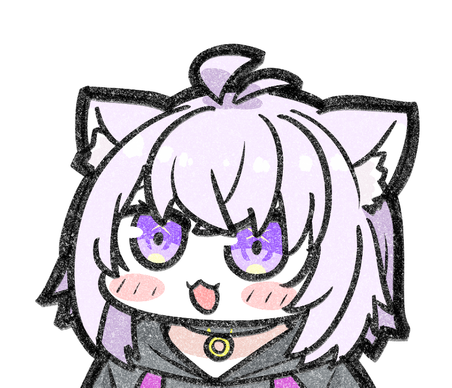 猫又おかゆ「いろんな表情の猫又おかゆさん描いた#絵かゆ #いろんな表情のvtuberさん 」|221(ﾂﾂｲﾁ)同人作家VTuber@月一で電子同人誌制作中のイラスト