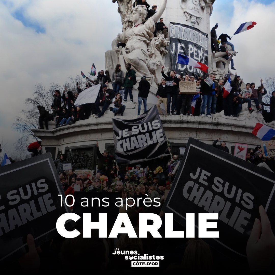 mjs_cotedor's tweet photo. À jamais Charlie ! 🇫🇷

#CharlieHebdo https://t.co/nqzbYgJi4W