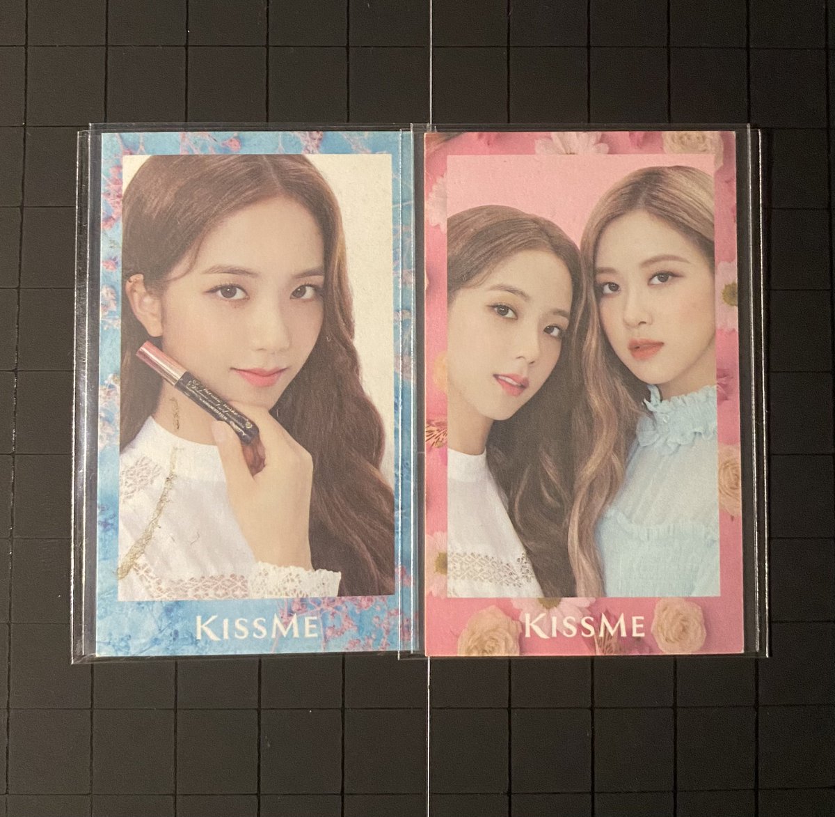 shikyo__'s tweet photo. wts lfb ph

Kiss Me photocards RARE 

- QYOP
- GGX, JNT, SDD

Blackpink Rosé Jisoo Chaesoo KissMe photocard poca pc special limited edition https://t.co/mSBSYM3O4K
