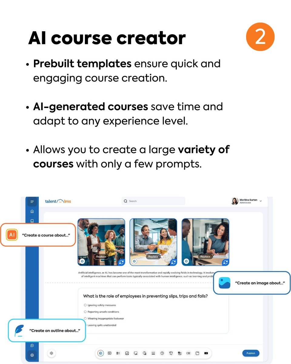 TalentLMS tweet media