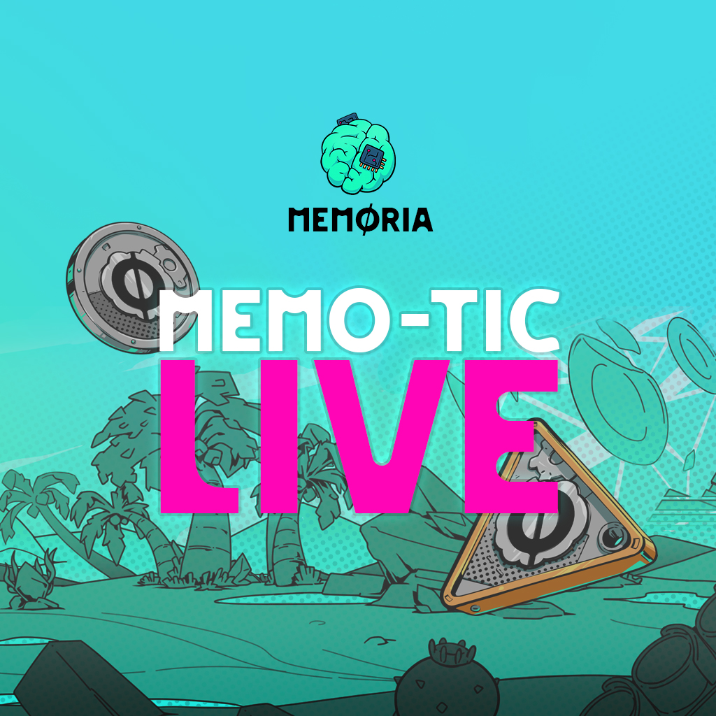 Memoria Memo-Tic &amp; Prime Memo-Tic now LIVE! 

The moment you've been waiting for is here! Memo-Tic is dropping NOW, and it's time to flex those Memo-Points and put your AL NFTs to work. Ready to make moves in the Memoria ecosystem? LFG! 🧠❤️‍🔥