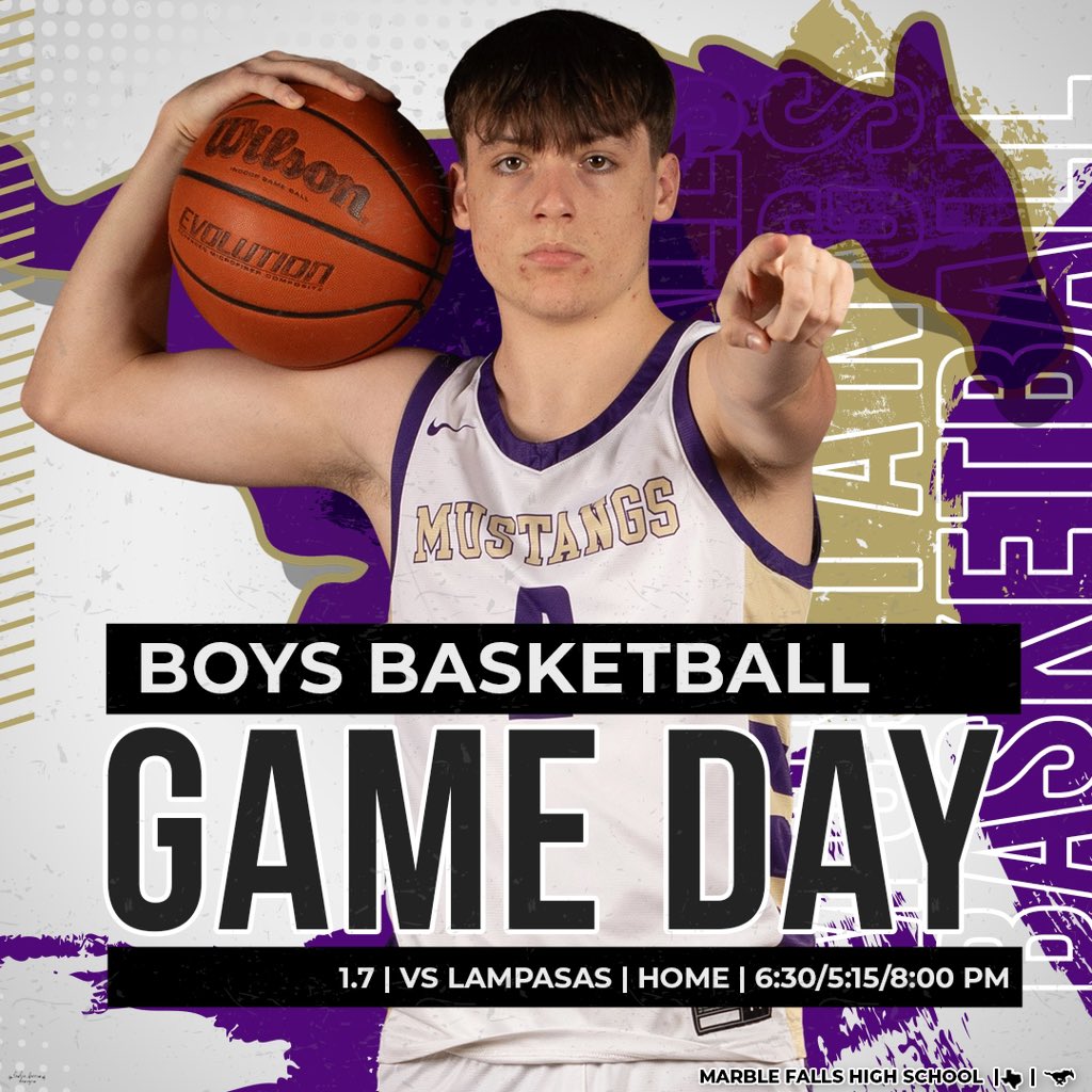 Pack the Max.

🆚 Lampasas
⏰ Freshman @ 6:30 PM / JV @ 5:15 PM / Varsity @ 8 PM
📍 The Max Copeland Gym

#CultureofJoy