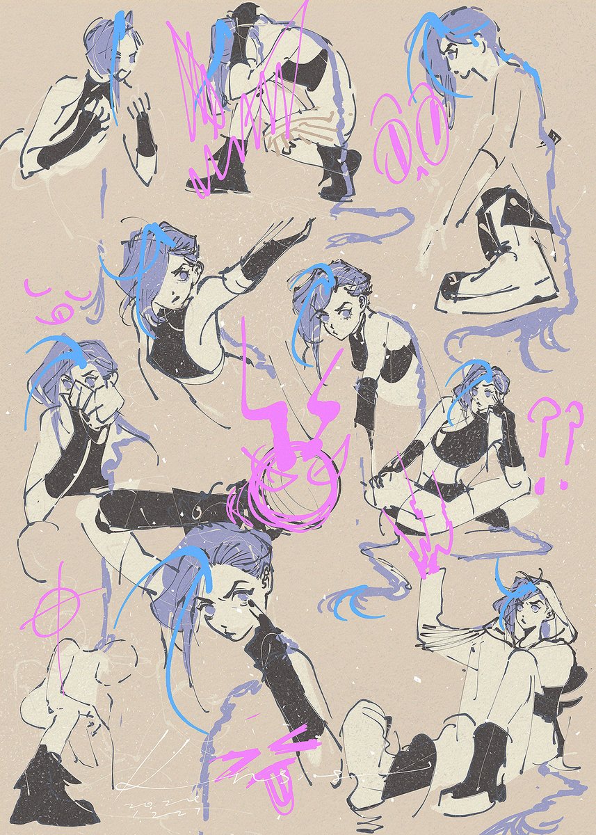 ⚡️𝓙𝓘𝓝𝓧⚡️
Long time no life drawing! My first time drawing Jinx ahhh its soooo enjoyful💖🫶🏻⚡️✨
#jinx #arcane