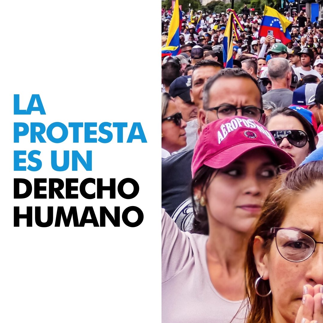 _Provea's tweet image. Que nadie te lo impida, la protesta pacífica está consagrada en el Art. 68 de la Constitución de Venezuela:

“Los ciudadanos tienen derecho a manifestar... Se prohíbe el uso de armas de fuego y tóxicos en control de manifestaciones pacíficas”

Tus derechos debes defenderlos,…