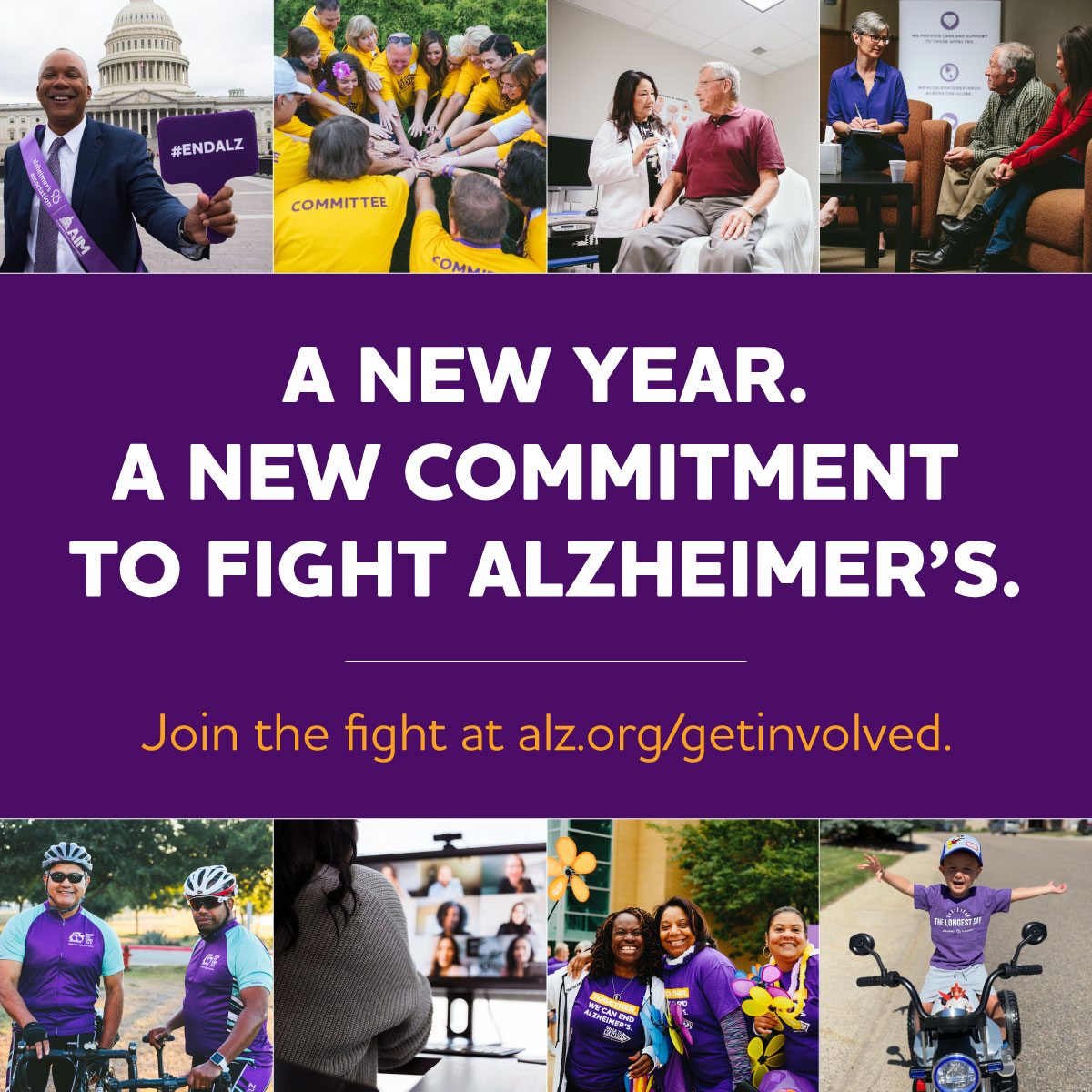 Help us start the new year off strong by making a new commitment to fight Alzheimer’s! Learn how you can make a difference today: alz.org/getinvolved. #ENDALZ