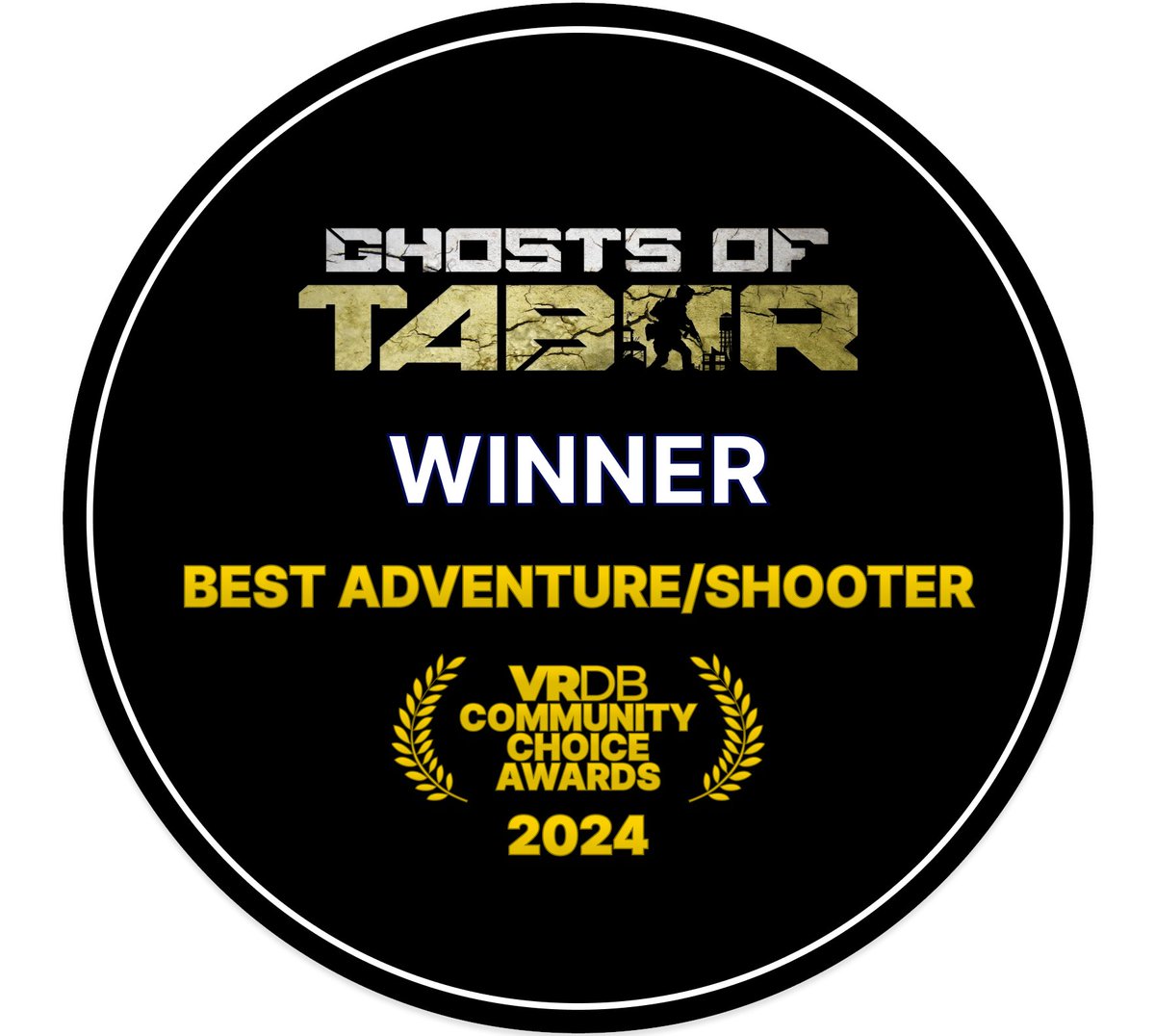 Congratulations to <a href="/ghostsoftabor/">Ghosts of Tabor</a> (from <a href="/CombatWaffleFL/">Combat Waffle Studios</a>) for winning:

🏆 Best Adventure/Shooter Game 

at the 2024 VRDB Community Choice Awards!

Check out all the winners: vrdb.app/awards/2024/re…