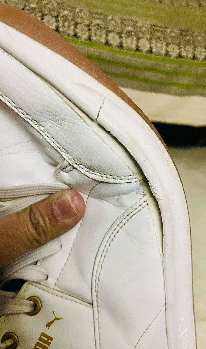 MDHASHMI's tweet photo. @imVkohli Hi Virat, i bought the below shoes, however the quality is worst, i have written to Vikas Kohli @aeonsports however I haven’t heard anything in spite of sending chasers. I trusted your brand and this is what I got for my hard earned money. I need resolution please. https://t.co/9uxtq6A8ir