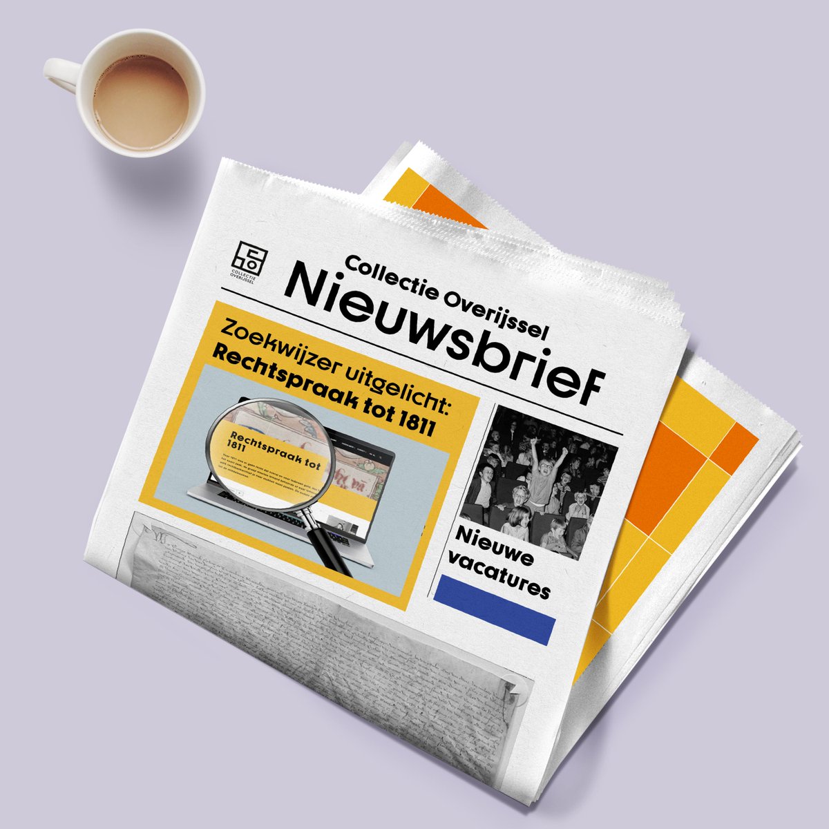 𝐃𝐞 𝐧𝐢𝐞𝐮𝐰𝐬𝐛𝐫𝐢𝐞𝐟 𝐢𝐬 𝐰𝐞𝐞𝐫 𝐛𝐞𝐳𝐨𝐫𝐠𝐝 📰 | Met deze maand onder andere: zoeken in rechtspraak tot 1811, nieuwe vacatures en de 'geboorteakte' van Overijssel! 𝐋𝐞𝐞𝐬 '𝐦 𝐡𝐢𝐞𝐫 > buff.ly/4fQmugR