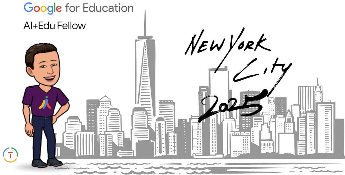 Jose Santander Figueredo (@jasantander) on Twitter photo Hemos finalizado la preparación del programa de la AI+Edu Fellowship de <a href="/GoogleForEdu/">Google for Education</a>.
Este 9 de enero de 2025, la aventura continúa en Nueva York, donde los 45 Google Champions seleccionados de todo el mundo, nos reuniremos para la defensa de nuestros proyectos.
#mentorgoogle Hemos finalizado la preparación del programa de la AI+Edu Fellowship de <a href="/GoogleForEdu/">Google for Education</a>.
Este 9 de enero de 2025, la aventura continúa en Nueva York, donde los 45 Google Champions seleccionados de todo el mundo, nos reuniremos para la defensa de nuestros proyectos.
#mentorgoogle