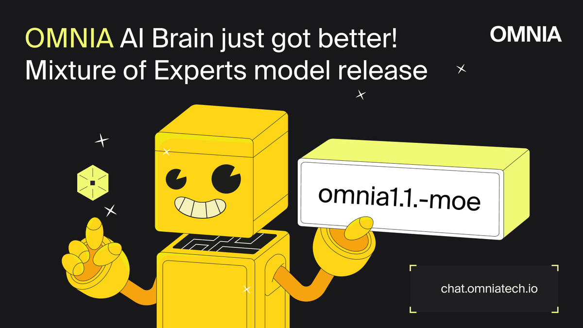 Not just <a href="/nvidia/">NVIDIA</a>  dropping 🔥 updates—so are we! 😉

🚀 We’re thrilled to release our Long-Context Mixture of Experts 3B Model, built on IBM’s Granite foundation and enhanced with deep crypto industry expertise.

⚡ Fast. 🌐 Web3-Ready 🎯 Tailored Precision.

Try it now 👉