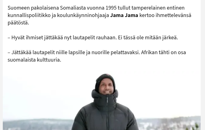 Voisko joku ihan vitun etuoikeutettu, hyväosainen ja aivan saatanan valkoinen antirasisti käydä näyttämässä tälle ruskealle ihmiselle kaapin paikan?