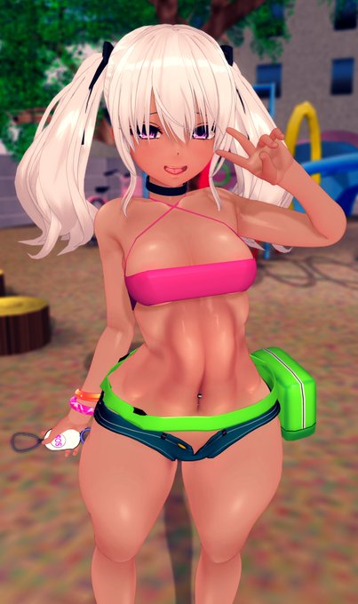 TLに流れてきたメスガキのイラストにおちんちんが反応したので作ってみた 