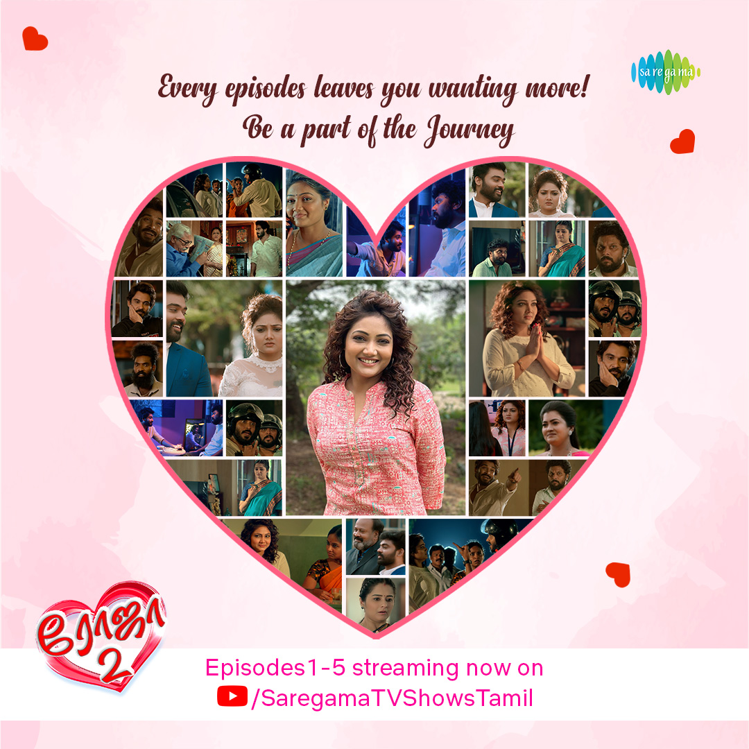 saregamasouth's tweet photo. The Story Of Roja is Blooming With Every Episode! 🌹💖
Join The Journey - https://t.co/fKclreDgNk
#SaregamaTVShows #Roja2 #RojaSerial #PriyankaNalkari #Niyaz https://t.co/44TrWfmTh7