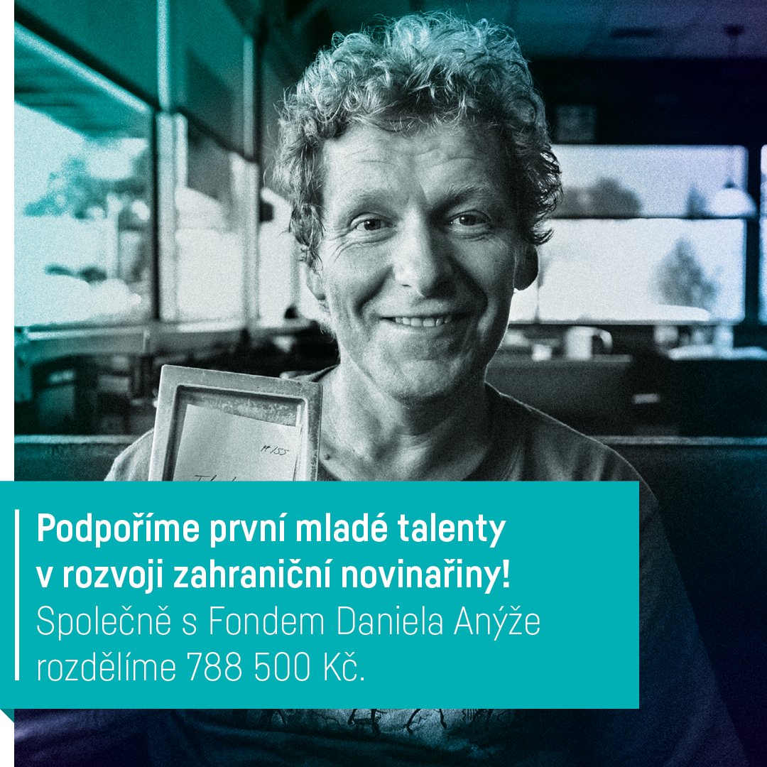 Je to tady! V první výzvě <a href="/FondDAnyze/">Fond Daniela Anýže</a> podpoříme 3 mladé talenty, které posílí zahraniční novinařinu v Česku. Gratulujeme <a href="/F_Brychta/">Filip Brychta</a> z <a href="/Voxpot/">Voxpot</a>, <a href="/AHarcinikova/">Alena Harciníková</a> z <a href="/Reporter_CZ/">Magazín Reportér</a> a <a href="/BlazkovKar/">Karolína Blažková</a> z <a href="/e15_cz/">e15</a>. Díky, že s námi pokračujete v odkazu Daniela Anýže!