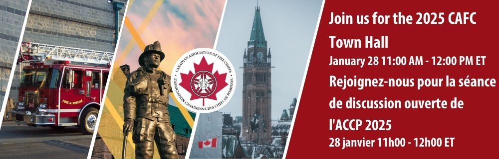 CdnFireChiefs's tweet image. Happy 2025 to all new, returning, and prospective members of @cdnfirechiefs! Please join us for the 2025 Town Hall on January 28 at 11 am EST to find out what's in store for the year ahead. Registration required: cafc.ca/page/CAFC-Town…