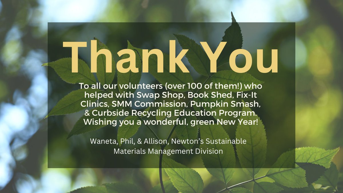 Newton Recycles (@newtonrecycles) on Twitter photo 