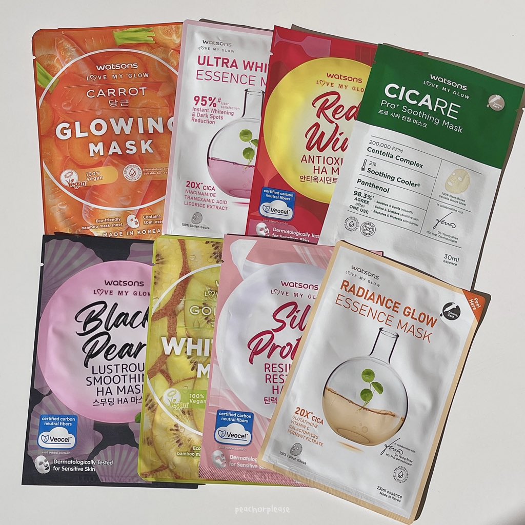 มันเป็นฟรินนน mask หน้า everyday ราคาหลักสิบ ไปเหมาวัตสันมาคือราคาดีจึ้ง ยิ่งสูตร Essence Mask กับ CICARE Mask คือเดอะเบส แผ่น mask แนบสนิทผิว CICARE Mask คือช่วยปลอบประโลมฟื้นฟูกู้ให้ผิวชุ่มชื้นขึ้นดูสุขภาพดี ส่วน Essence Mask ใช้แล้วผิวดูเปล่งประกายใสขึ้น 
ชอบมากๆ👍🏻 https://t.co/5dYILsx5jn