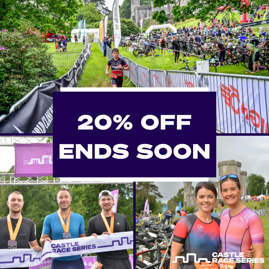 Our New Year offer ends soon!

Register for your race today and lock in an early Summer season goal for 2025! 

Use the code TAKE20 at the checkout to secure your discount.