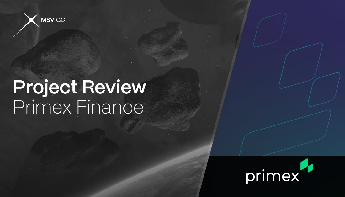 MSV.GG (@msv_gg) on Twitter photo 1/9 This month's #ProjectReview covers <a href="/primex_official/">Primex Finance</a>, a leveraged trading and yield farming protocol boosting DeFi positions with lender liquidity.
The review will delve into Primex's trading app, team, fundraising, and more.
Read the review: ➡️ explore.msv.gg/project-review… 1/9 This month's #ProjectReview covers <a href="/primex_official/">Primex Finance</a>, a leveraged trading and yield farming protocol boosting DeFi positions with lender liquidity.
The review will delve into Primex's trading app, team, fundraising, and more.
Read the review: ➡️ explore.msv.gg/project-review…