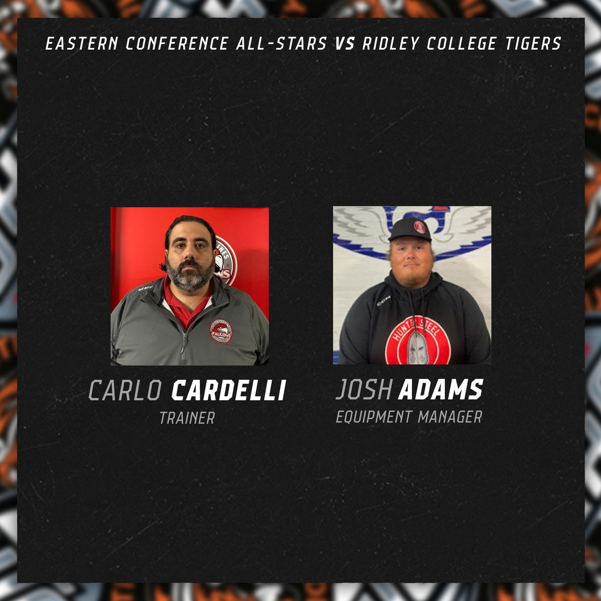 GOHLHockey's tweet photo. The GOJHL is excited to announce our Team East Coaching Staff against @RidleyHockey on January 14th!

#GOJHL https://t.co/kT6Du1oJdt