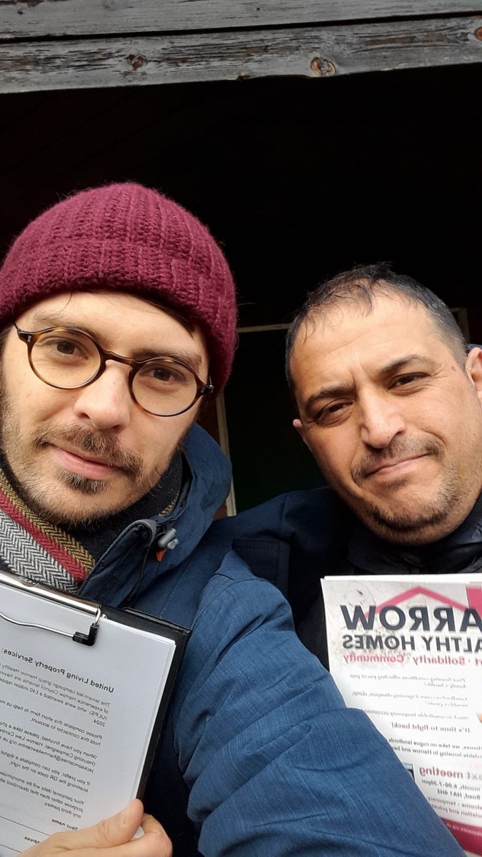 🥶 Near freezing temperatures won't stop up knocking on doors.
🔧 This morning we spoke to Harrow Council tenants about repairs contractor United Living.
🙄 We heard the usual stories of incompetence and unnecessary repeat visits.
💰 Is this service really worth £40 million?
