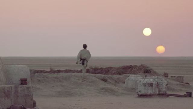 #Bales2025FilmChallenge

Day 7 Moons in Movie

7) Star Wars A New Hope - The 2 moons from Tatooine are perfect. 1977 #365Movies 5/5