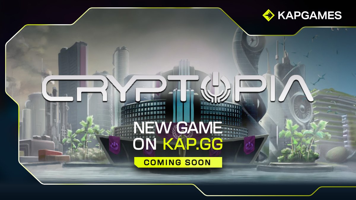 🌐 Join the decentralized realm with <a href="/CryptopiaOFCL/">Cryptopia</a>  - NOW LISTED on kap.gg 🔥

Join the first fully on-chain adventure with strategy and RPG elements. Enjoy seamless, gas-free play and earn rewards. ⚙️

Add to your watchlist now! 👇 
kap.gg/game/cryptopia