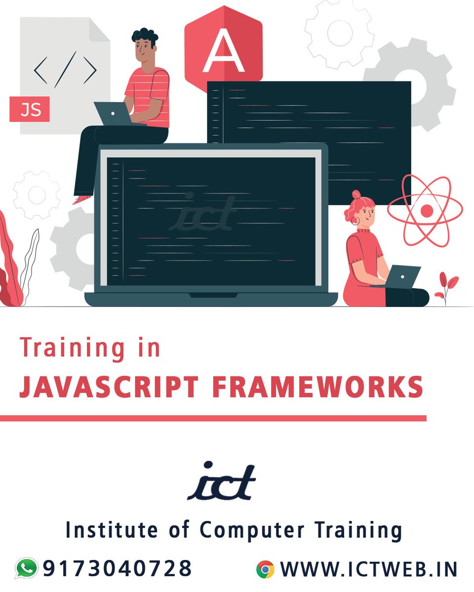 ict_bopal's tweet image. 🚀 JavaScript Frameworks Training in Ahmedabad by ICT!
#javascripttraining #React #Angular #vuejs #ict_ahmedabad #ICTAhmedabad #webdevelopment #FrontEndDevelopment #TechSkills #debug #inspect #webapplications #nodejs #learnjavascript #CareerGrowth #Indian #Gujarat #ICT