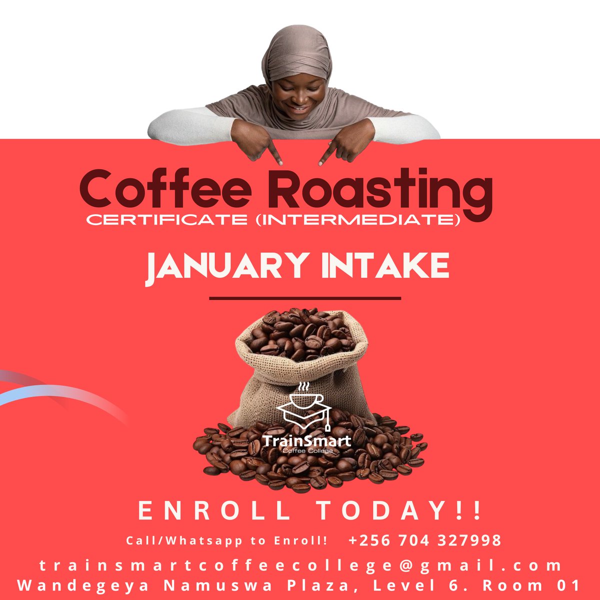 TrainSmartCC's tweet image. Ladies and Gentlemen, #CoffeeRoasting Roasting process: An in-depth exploration of the roasting process, including the different types of heat transfer, the physical changes to the beans, and how these changes affect the final coffee. #FreenBecky #EnrollToday #TSCC #Wandegeya