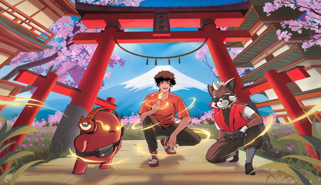 Where there’s smoke there’s fire … 
<a href="/Azuki/">Azuki</a> ⛩️