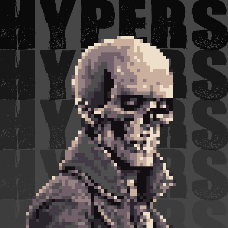 My pixel art submission for <a href="/HypersOnHL/">Hypers.</a> so hyped 🔥