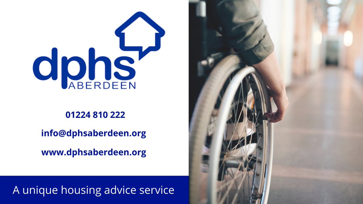 Disabled Persons Housing Service Aberdeen tweet media