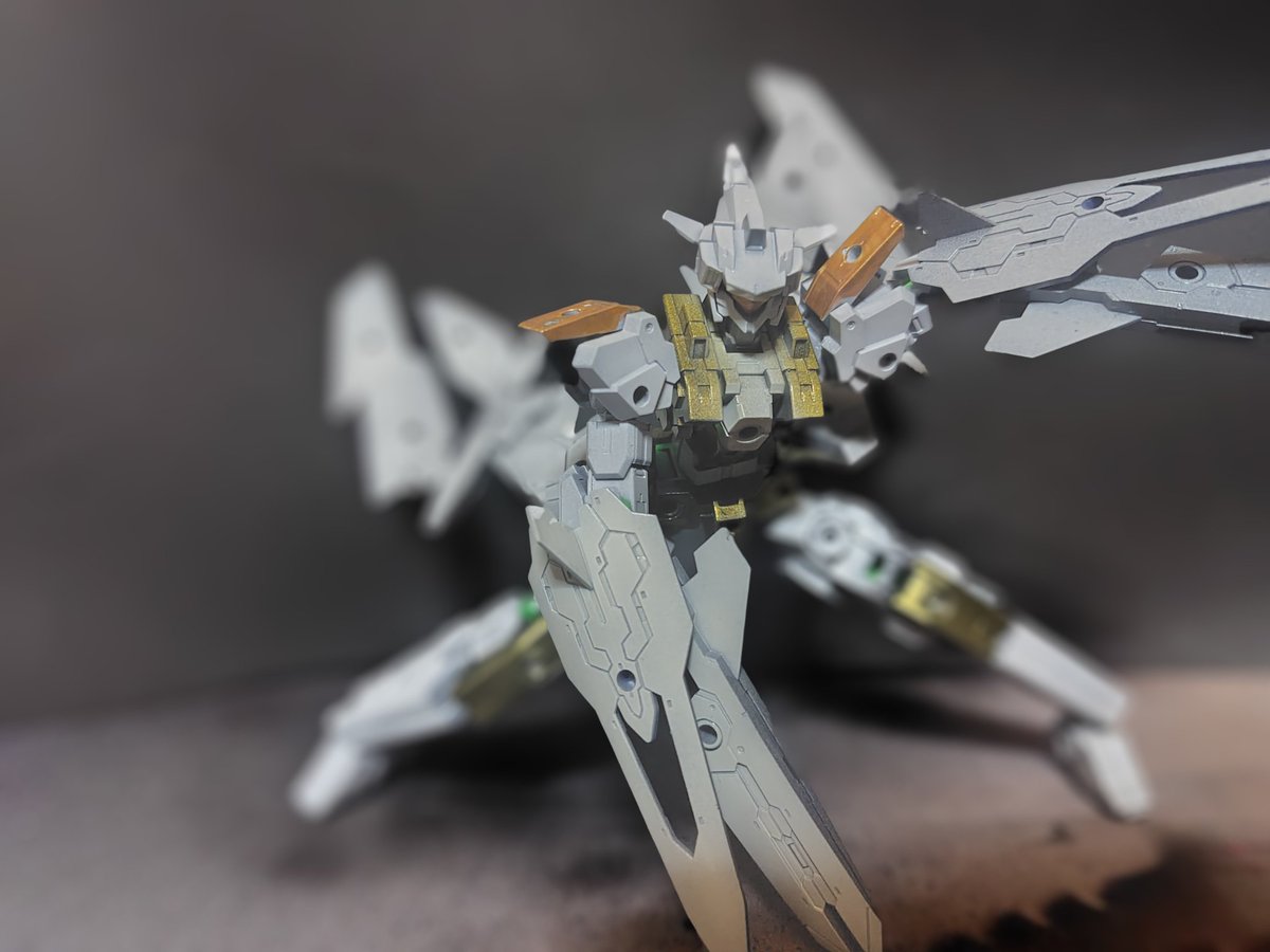 2025kingtiger's tweet photo. 24N1-4
#プラモ　#ガンプラ　#30MM #ガンプラミキシング https://t.co/46P8sDFaNd